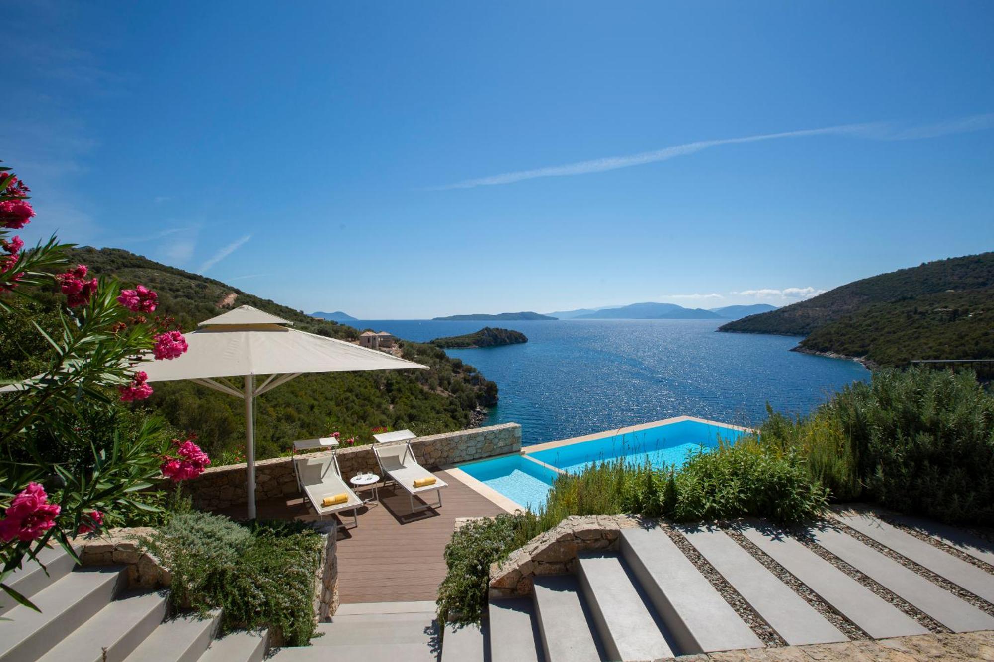 Villa Kastos - Stylish Luxury Villa With Direct Sea Access Sívota Exterior photo