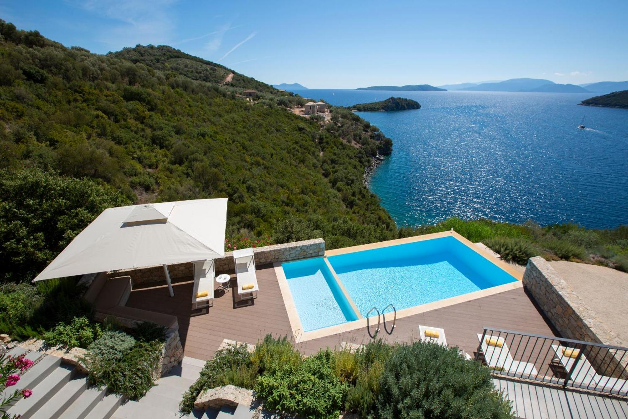 Villa Kastos - Stylish Luxury Villa With Direct Sea Access Sívota Exterior photo