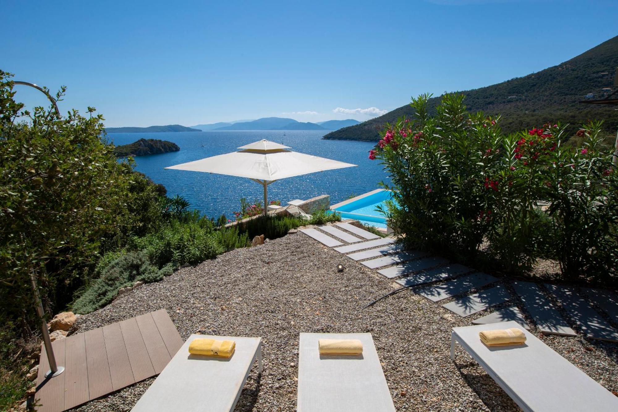 Villa Kastos - Stylish Luxury Villa With Direct Sea Access Sívota Exterior photo