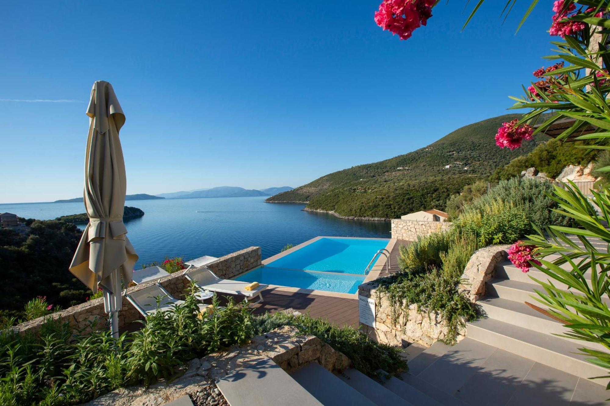 Villa Kastos - Stylish Luxury Villa With Direct Sea Access Sívota Exterior photo