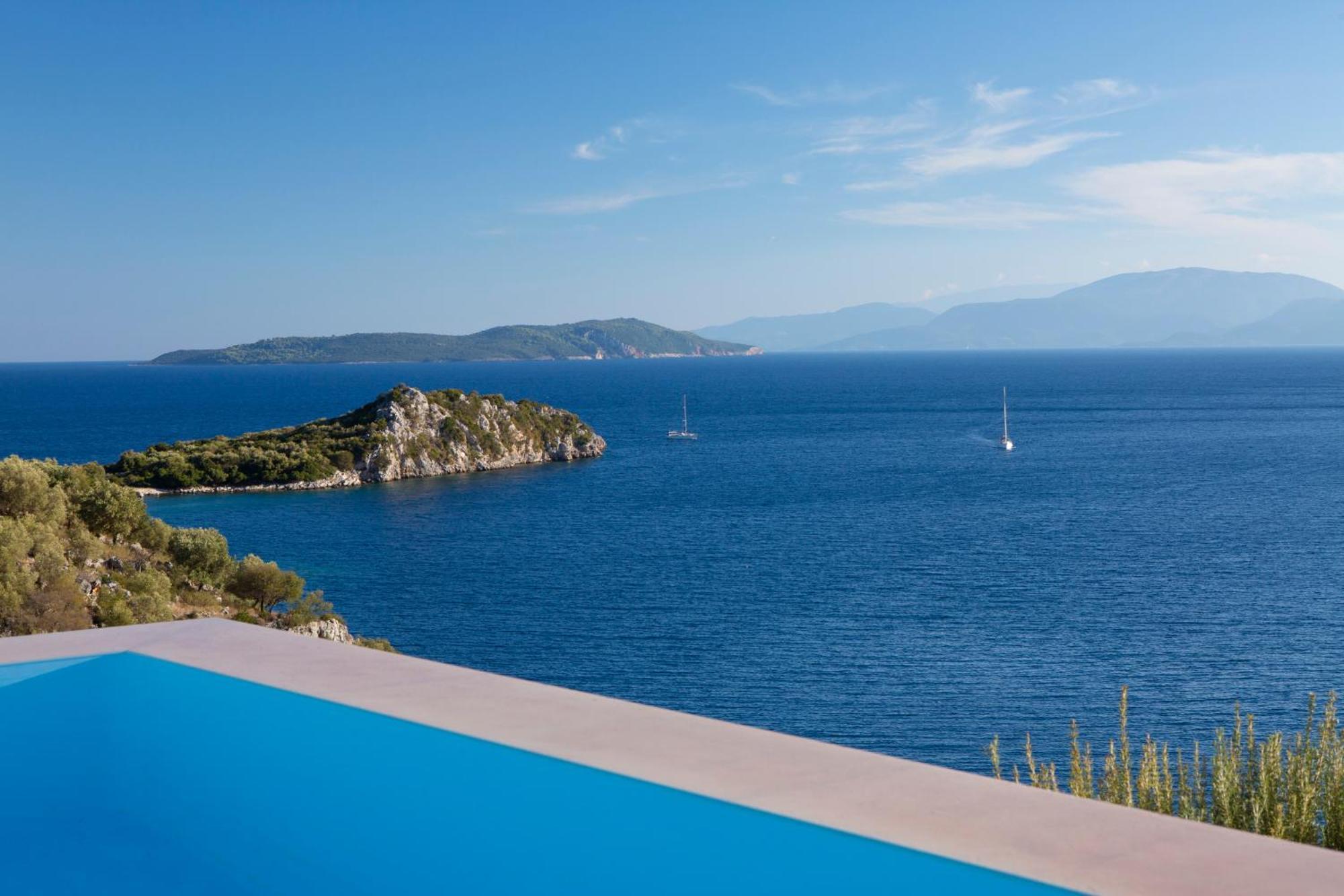 Villa Kastos - Stylish Luxury Villa With Direct Sea Access Sívota Exterior photo