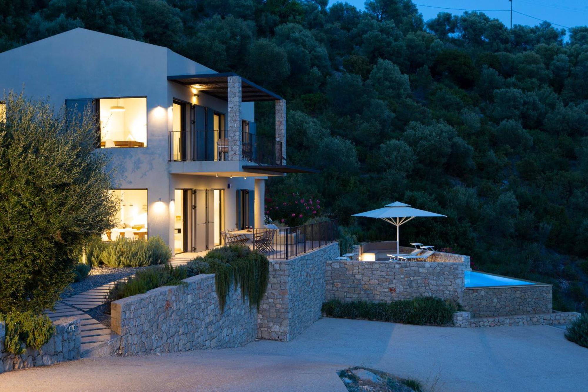 Villa Kastos - Stylish Luxury Villa With Direct Sea Access Sívota Exterior photo