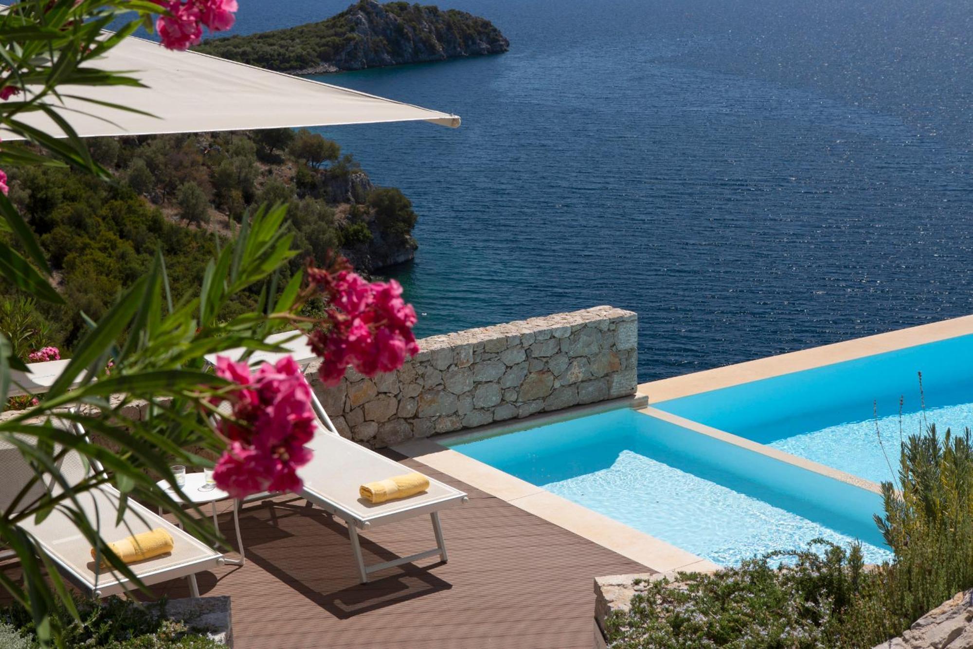 Villa Kastos - Stylish Luxury Villa With Direct Sea Access Sívota Exterior photo